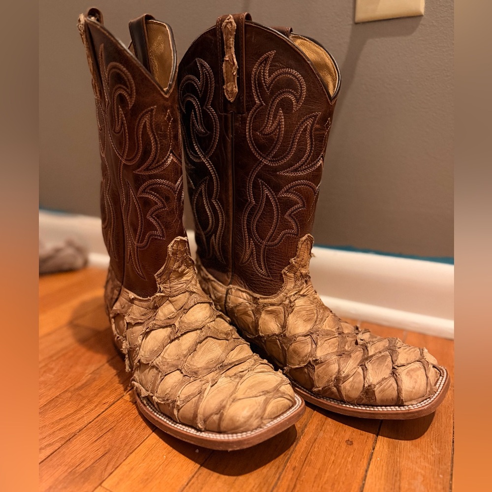 Men's Exotic Leather Western Boots